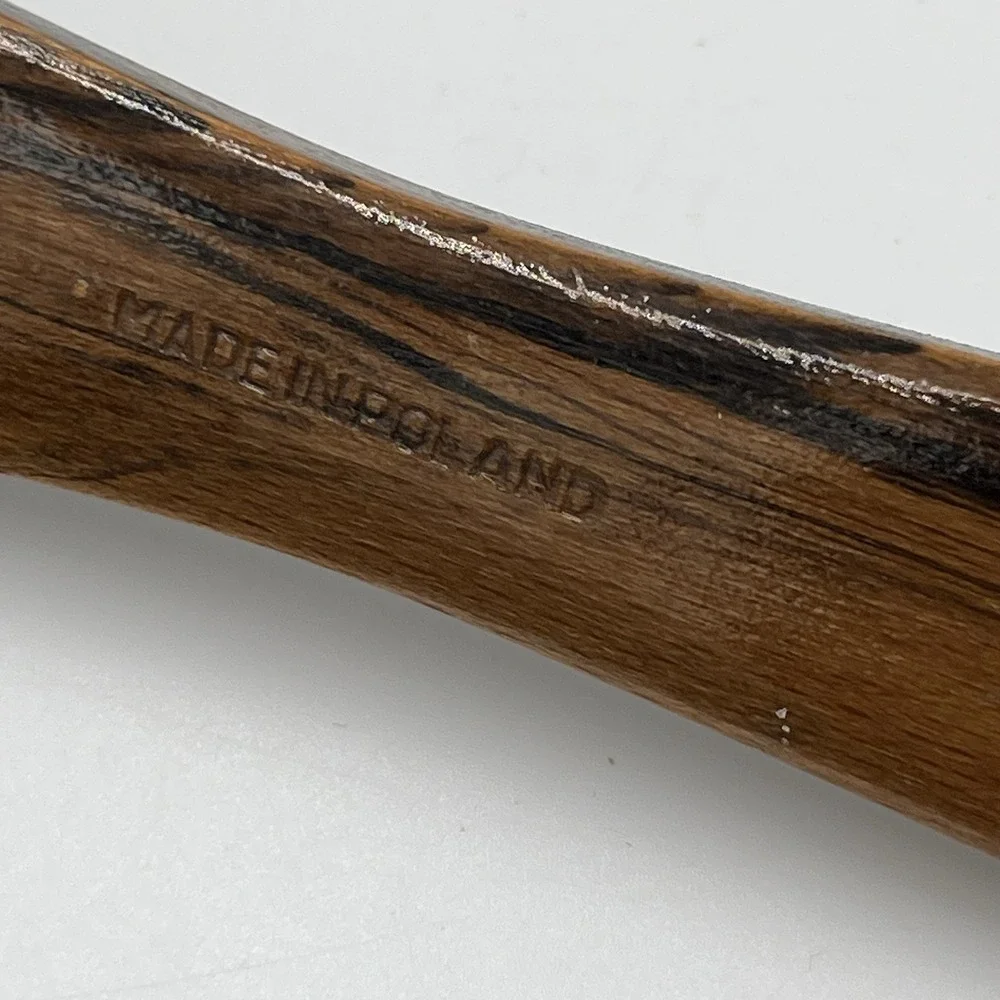 Vintage Double End Shoehorn Valet Brush Gentleman's Wardrobe Helper England Made